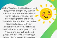 Sommerferienprogramm