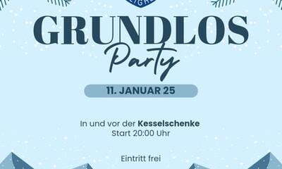 Grundlos-Party in der Kesselschenke